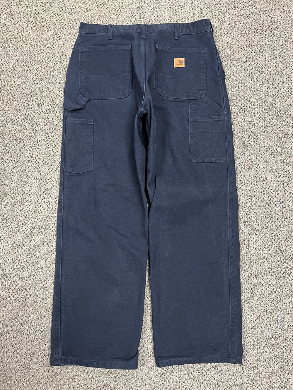 Navy Carhartt Carpenter Pants